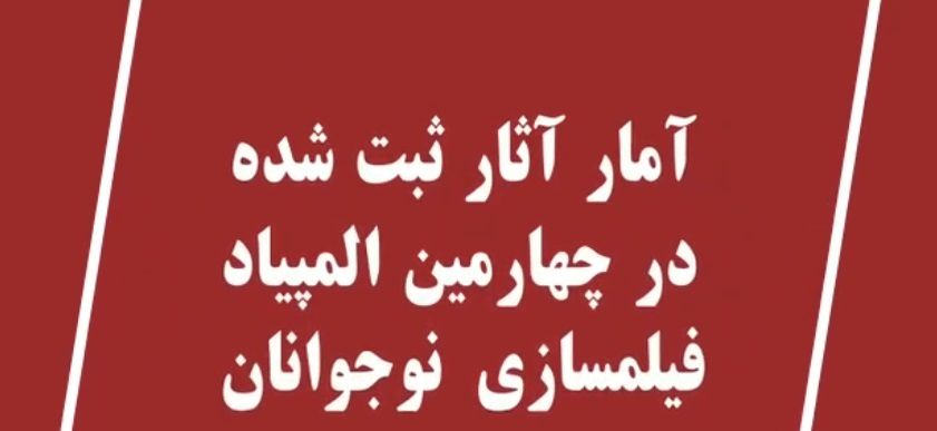 ثبت‌نام ۸۴۲ اثر در چهارمین المپیاد فیلمسازی نوجوانان