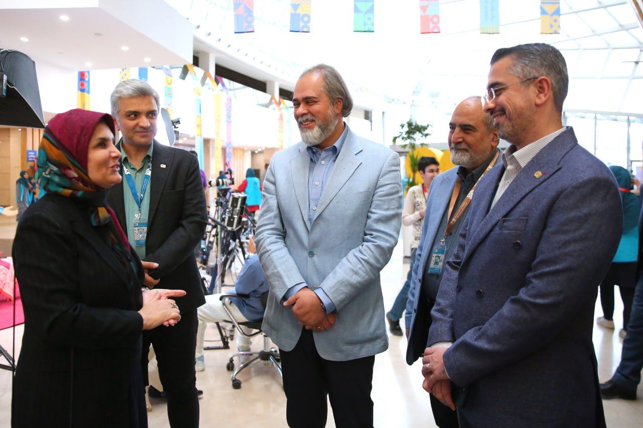 حضور رئیس سازمان سینمایی در خانه جشنواره
