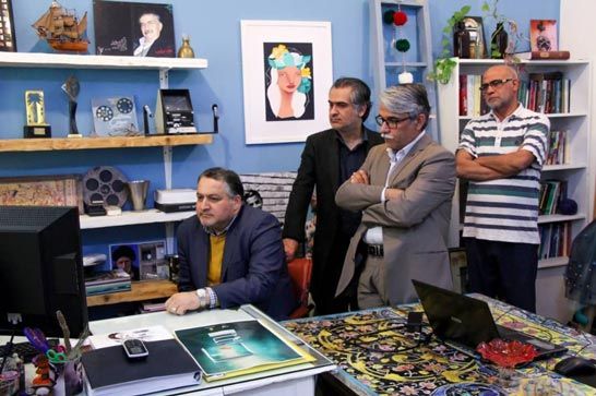بازديد مدير عامل بنياد سينمايي فارابي از انجمن سينماي جوانان استان بوشهر