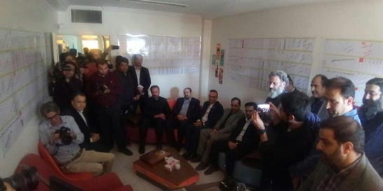 حضور عليرضا تابش در نشست وزير ارتباطات با فعالان و شوراي سياستگذاري جشنواره کودک‌آنلاين