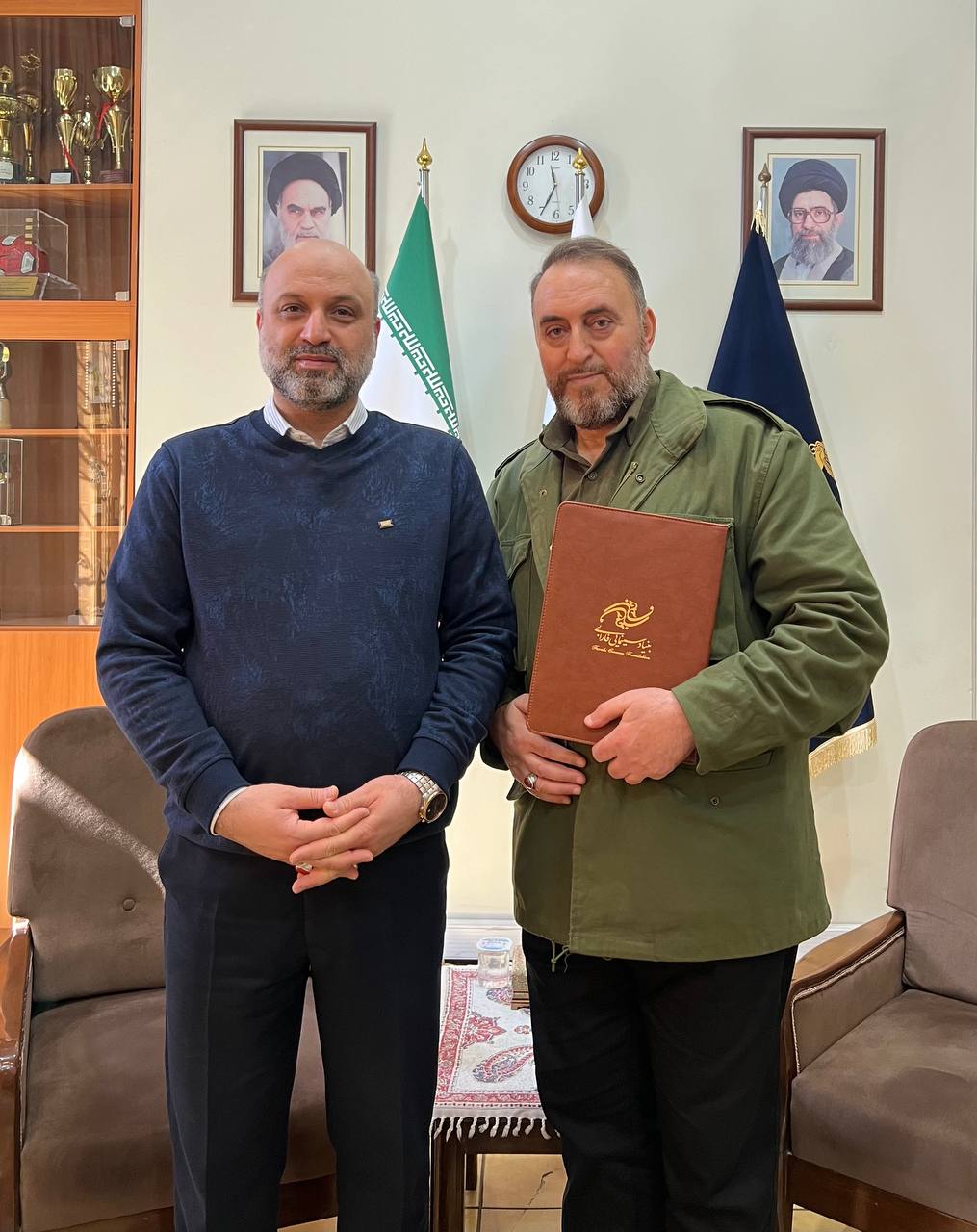 تکریم از ایثارگران و جانبازان بنیاد سینمایی فارابی