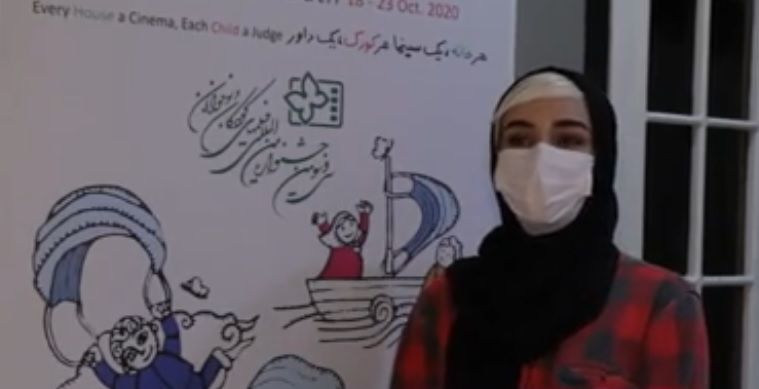 گفت‌وگو با نگار نافذ بازیگر فیلم جزیره فضایی (تورنادو۲) - اکران روز دوم در خانه اجرایی جشنواره