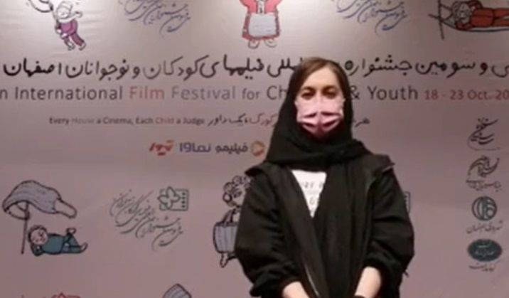 گفت‌وگو با پریا مردانیان (بازیگر) - اکران روز سوم در خانه اجرایی جشنواره سی و سه