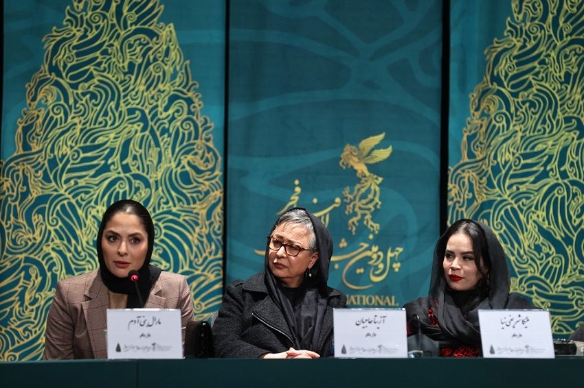 نشست رسانهای فیلم «پروین» به کارگردانی محمدرضا ورزی برگزار شد