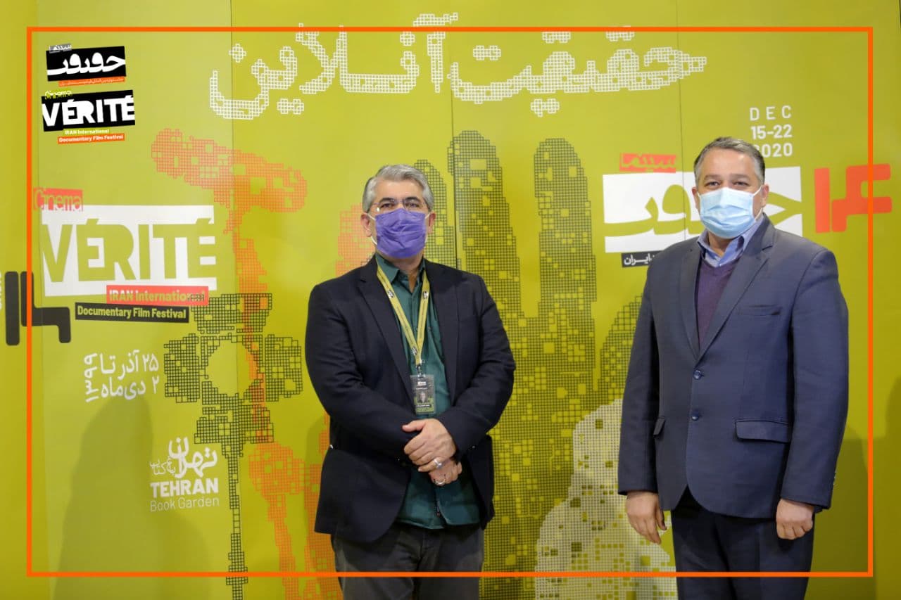 بازدید علیرضا تابش از ستاد برگزاری جشنواره «سینماحقیقت»