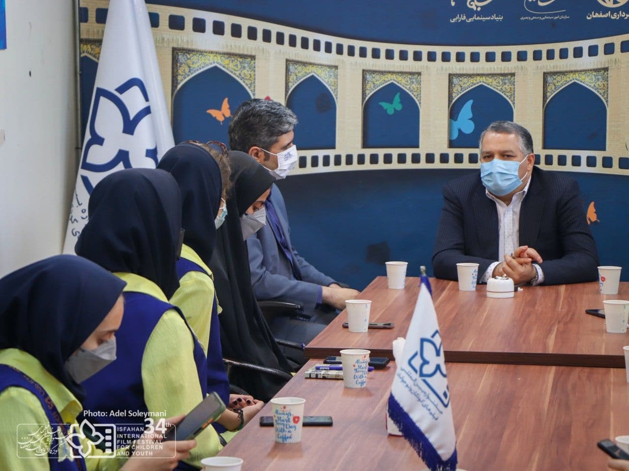 گزارش تصویری/ دیدار و گفتگوی علیرضا تابش با خبرنگاران نوجوان