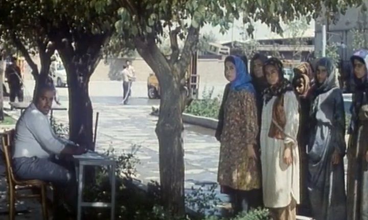 روسری آبی