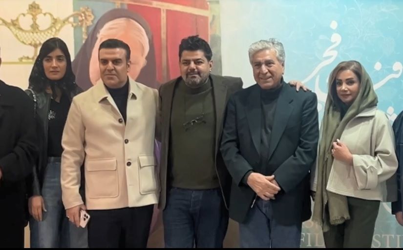 حضور عوامل فیلم سینمایی «شاه نقش» در سینما فرهنگ تهران